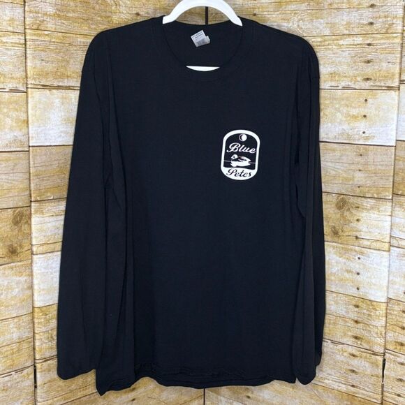 GILDAN ULTRA COTTON BLUE PETE'S VIRGINIA BEACH WATERFOWL UNISEX CREWNECK TEE - Picture 2 of 2